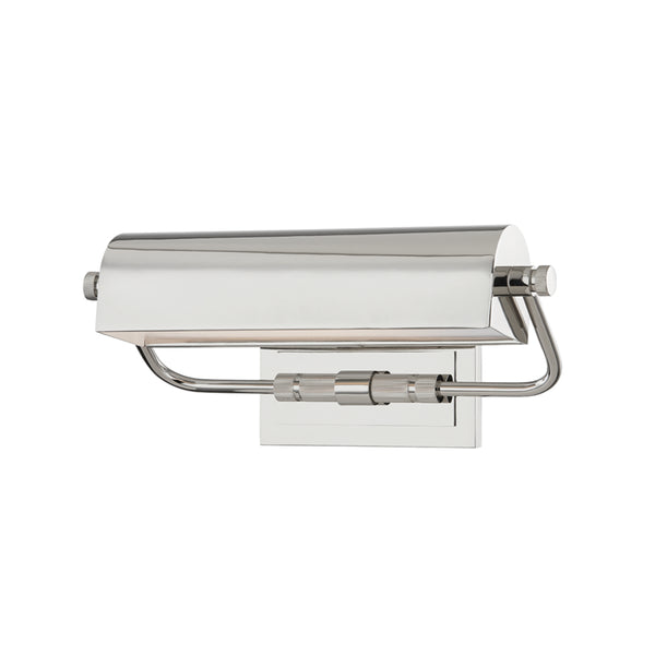 Hudson Valley - 3714-PN - One Light Picture Light - Bowery - Polished Nickel from Lighting & Bulbs Unlimited in Charlotte, NC