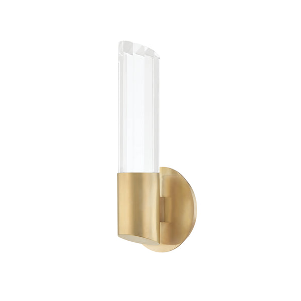 Hudson Valley - 6051-AGB - LED Wall Sconce - Rowe - Aged Brass from Lighting & Bulbs Unlimited in Charlotte, NC