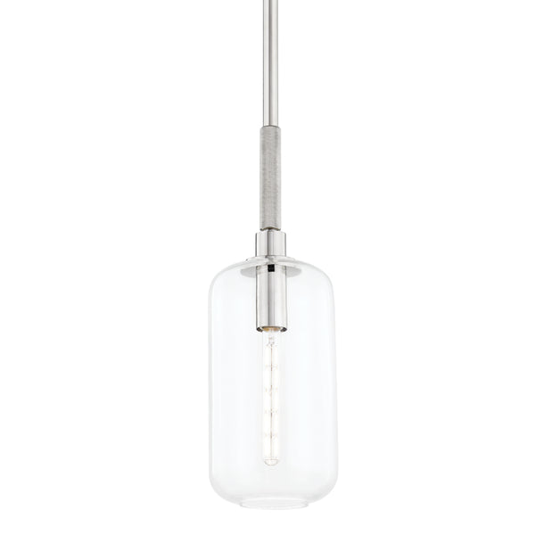 Hudson Valley - 6908-PN - One Light Pendant - Lenox Hill - Polished Nickel from Lighting & Bulbs Unlimited in Charlotte, NC