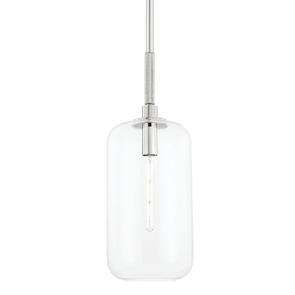 Hudson Valley - 6911-PN - One Light Pendant - Lenox Hill - Polished Nickel from Lighting & Bulbs Unlimited in Charlotte, NC