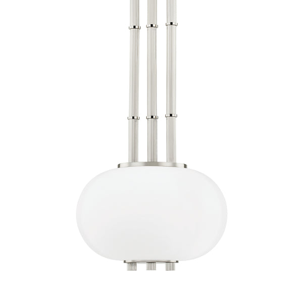 Hudson Valley - KBS1356701A-BN - One Light Pendant - Palisade - Burnished Nickel from Lighting & Bulbs Unlimited in Charlotte, NC
