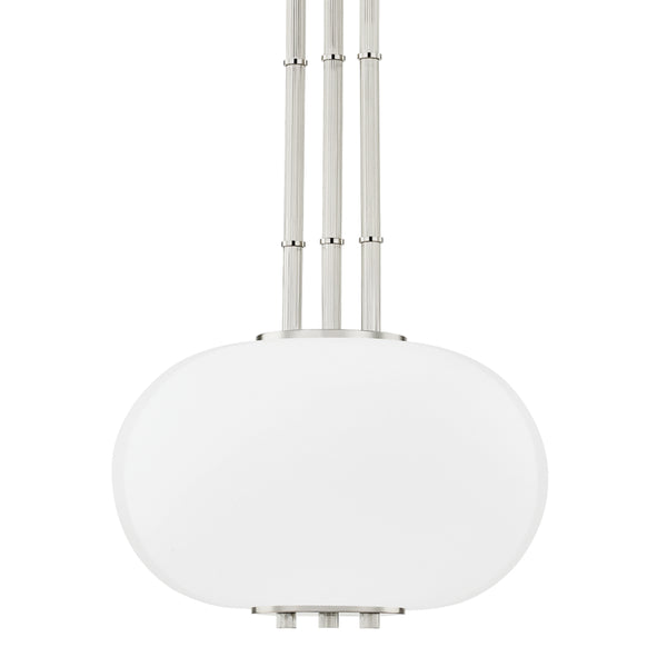 Hudson Valley - KBS1356701B-BN - One Light Pendant - Palisade - Burnished Nickel from Lighting & Bulbs Unlimited in Charlotte, NC