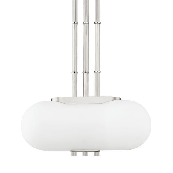 Hudson Valley - KBS1356701C-BN - Two Light Island Pendant - Palisade - Burnished Nickel from Lighting & Bulbs Unlimited in Charlotte, NC