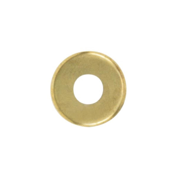 Turned Brass Check Ring, 1/8 IP Slip, Burnished And Lacquered, 1-1/4`` Diameter Check Ring by Satco