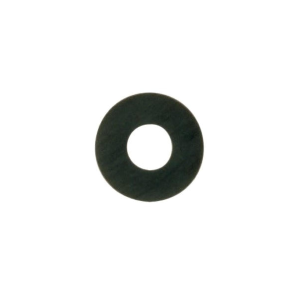 Rubber Washer, 1/8 IP Slip, Black Finish, 1/2`` Diameter Washer by Satco
