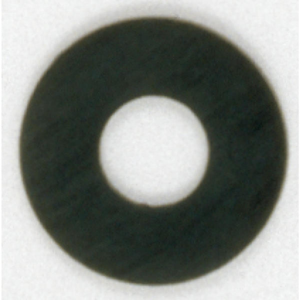 Rubber Washer, 1/8 IP Slip, Black Finish, 2`` Diameter Washer by Satco