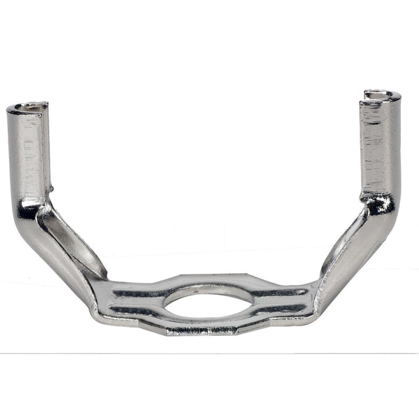 Heavy Duty Saddle, Nickel Plated Finish, 1/4 IP Heavy Duty Saddle by Satco