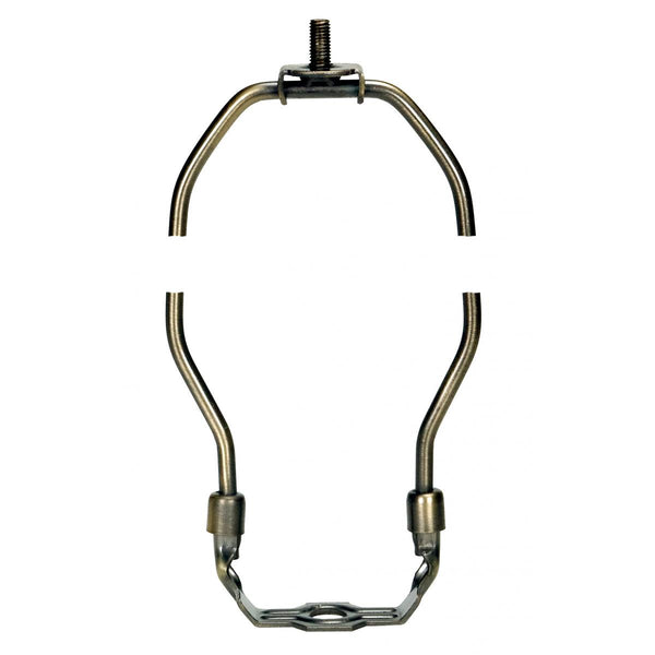 Heavy Duty Harp, Antique Brass Finish, 10