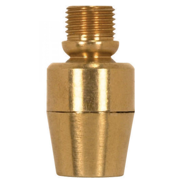 Solid Brass Modern Swivel, 1/8 M x 1/8 F, 1-5/16