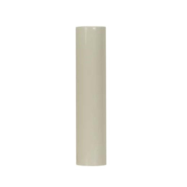 Plastic Candle Cover, Cream Plastic, 13/16