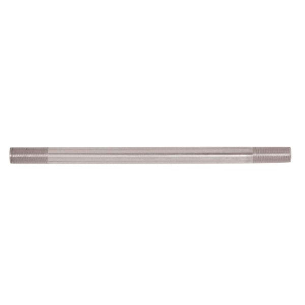 Steel Pipe, 1/8 IP, Nickel Plated Finish, 4