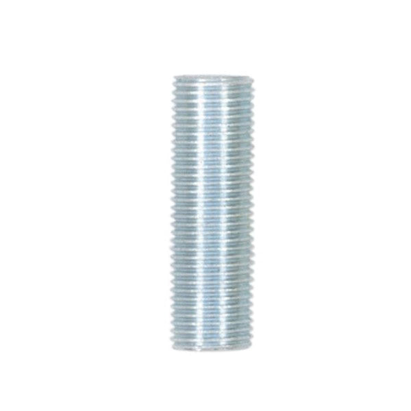 1/8 IP Steel Nipple, Zinc Plated, 1-1/4