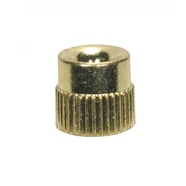 Knurled Nut For Switches, Brass For Rotary And Push Nut For Switches by Satco