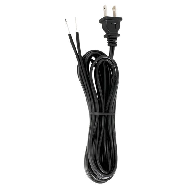 10 Ft.Full Tinned Cord Sets18/2 SPT-2-105C Cord Sets - Molded Plug - Full Tinned Tips for Push-In Terminals - 3/4