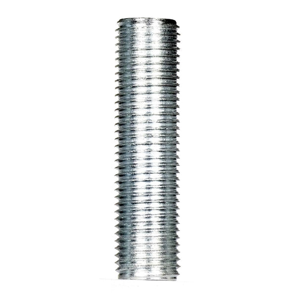 1/4 IP Steel Nipple, Zinc Plated, 2