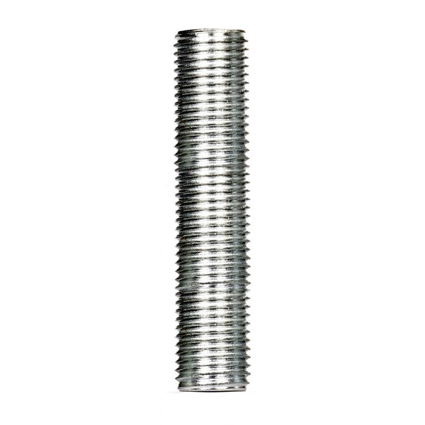 1/4 IP Steel Nipple, Zinc Plated, 2-1/2