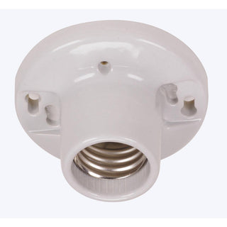 Keyless Porcelain Mogul Base Lamp Holder Mogul Base Keyless Receptacle by Satco