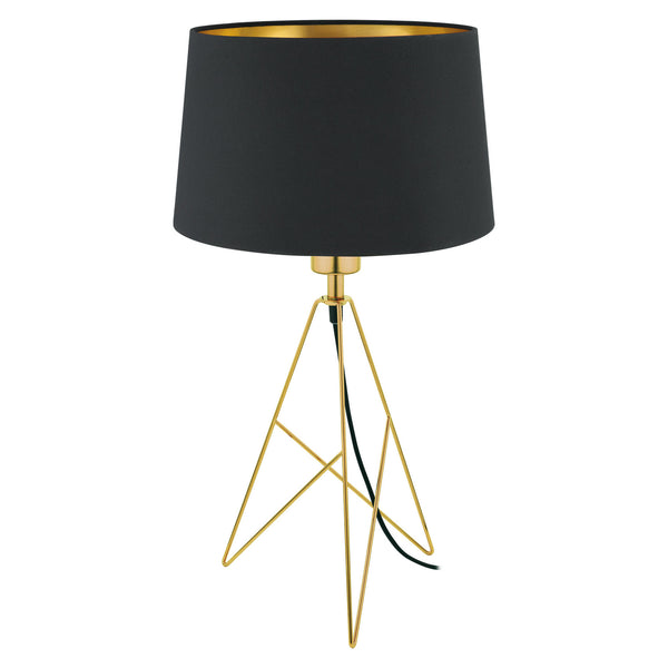 Eglo USA - 39179A - One Light Table Lamp - Camporale - Gold from Lighting & Bulbs Unlimited in Charlotte, NC