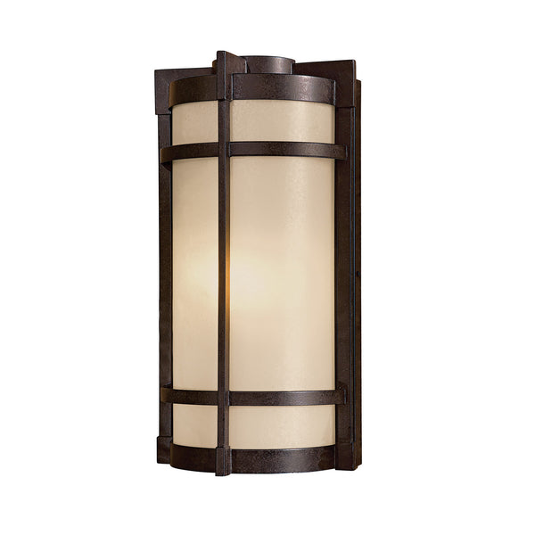 Minka-Lavery - 72021-A179 - One Light Outdoor Wall Mount - Andrita Court - Textured French Bronze from Lighting & Bulbs Unlimited in Charlotte, NC