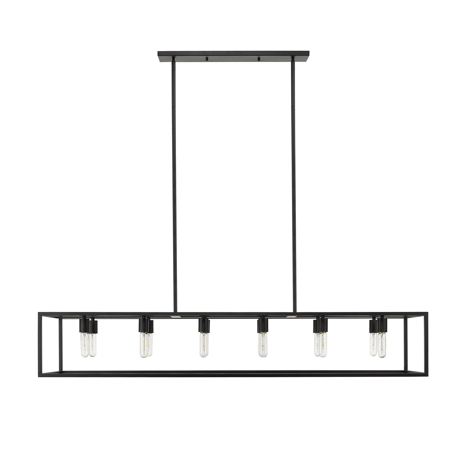 Acclaim Lighting - IN21003BK - 12 Light Island Pendant - Cobar - Matte Black from Lighting & Bulbs Unlimited in Charlotte, NC