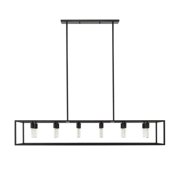Acclaim Lighting - IN21003BK - 12 Light Island Pendant - Cobar - Matte Black from Lighting & Bulbs Unlimited in Charlotte, NC
