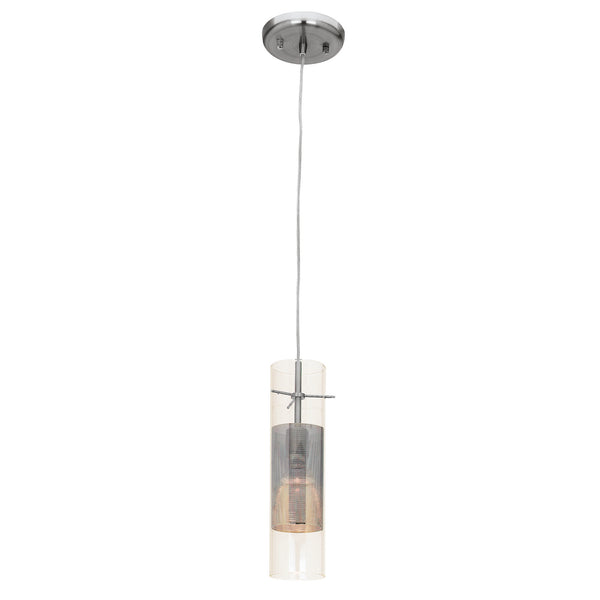 Access - 50525LEDDLP-BS/CLM - LED Pendant - Spartan - Brushed Steel from Lighting & Bulbs Unlimited in Charlotte, NC