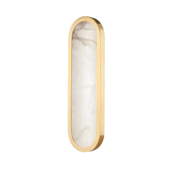 Hudson Valley - 3318-AGB - LED Wall Sconce - Manhasset - Aged Brass from Lighting & Bulbs Unlimited in Charlotte, NC