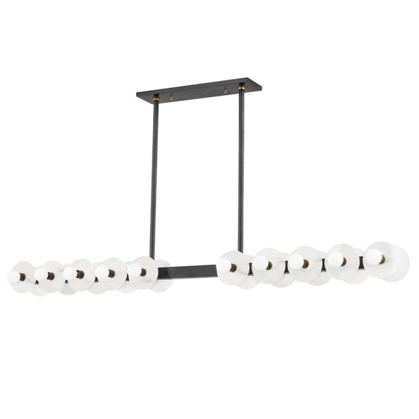 Hudson Valley - 4260-AOB - 20 Light Island Pendant - Austen - Aged Old Bronze from Lighting & Bulbs Unlimited in Charlotte, NC