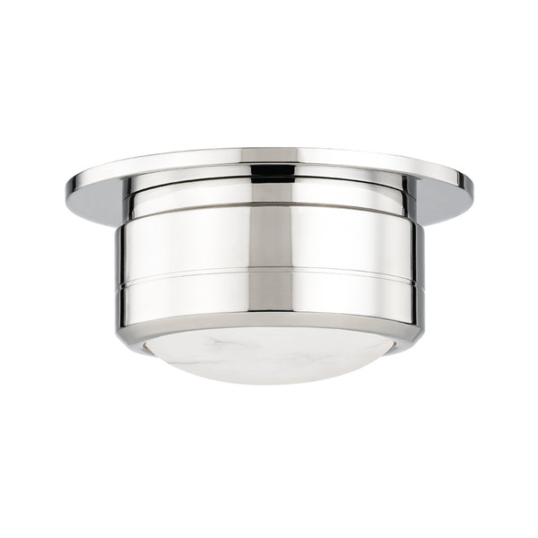 Hudson Valley - 8007-PN - LED Flush Mount - Greenport - Polished Nickel from Lighting & Bulbs Unlimited in Charlotte, NC