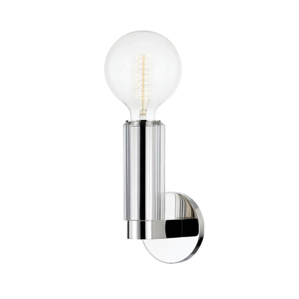 Hudson Valley - 9841-PN - One Light Wall Sconce - Gilbert - Polished Nickel from Lighting & Bulbs Unlimited in Charlotte, NC