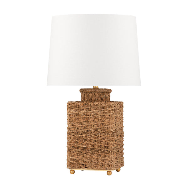 Hudson Valley - L1391-GL - One Light Table Lamp - Weaver - Gold Leaf from Lighting & Bulbs Unlimited in Charlotte, NC