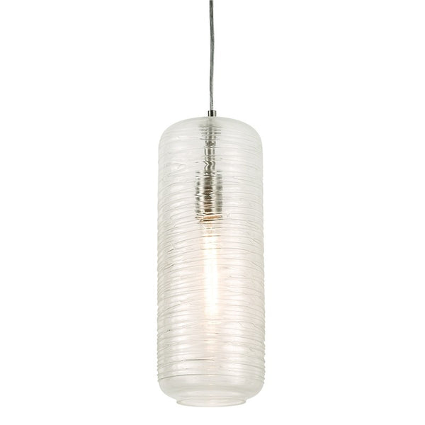 AFX Lighting - HRP06MBSNCS - One Light Pendant - Hermosa - Satin Nickel from Lighting & Bulbs Unlimited in Charlotte, NC