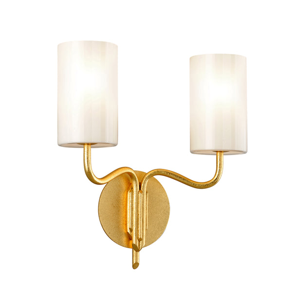 Troy Lighting - B7492 - Two Light Vanity - Juniper - Textured Gold Leaf from Lighting & Bulbs Unlimited in Charlotte, NC