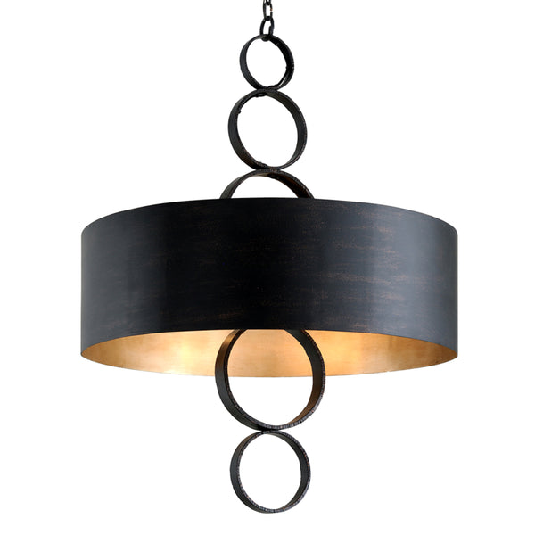Troy Lighting - F7236-CH - Eight Light Pendant - Rivington - Charred Copper from Lighting & Bulbs Unlimited in Charlotte, NC