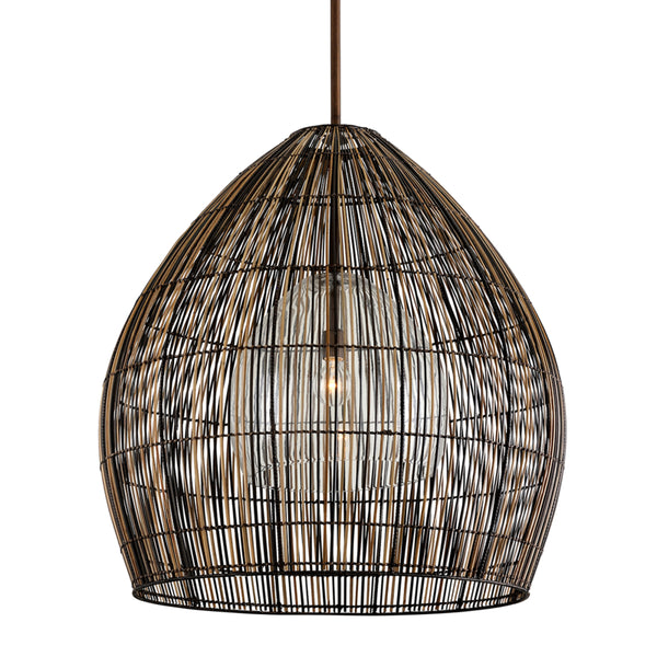 Troy Lighting - F7532 - One Light Pendant - Holden - Bronze from Lighting & Bulbs Unlimited in Charlotte, NC