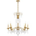 Schonbek - AT1008N-22H - Eight Light Chandelier - Helenia - Heirloom Gold from Lighting & Bulbs Unlimited in Charlotte, NC