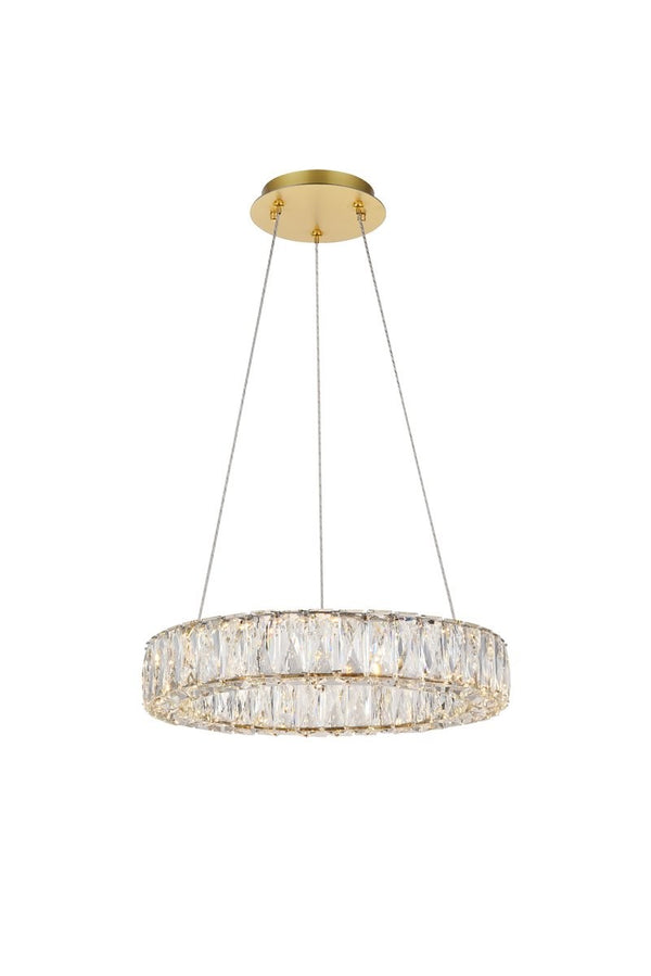 Elegant Lighting - 3503D17G - LED Pendant - Monroe - Gold from Lighting & Bulbs Unlimited in Charlotte, NC