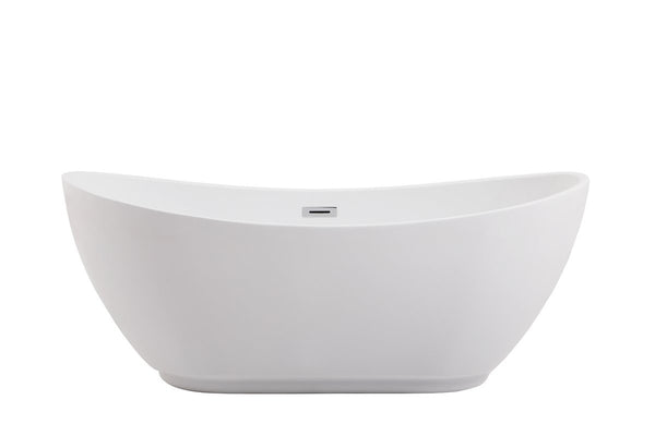 Elegant Lighting - BT10362GW - Bathtub - Ines - Glossy White from Lighting & Bulbs Unlimited in Charlotte, NC
