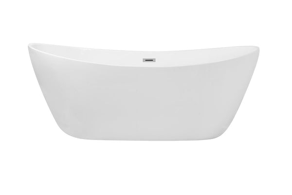 Elegant Lighting - BT10372GW - Bathtub - Ines - Glossy White from Lighting & Bulbs Unlimited in Charlotte, NC