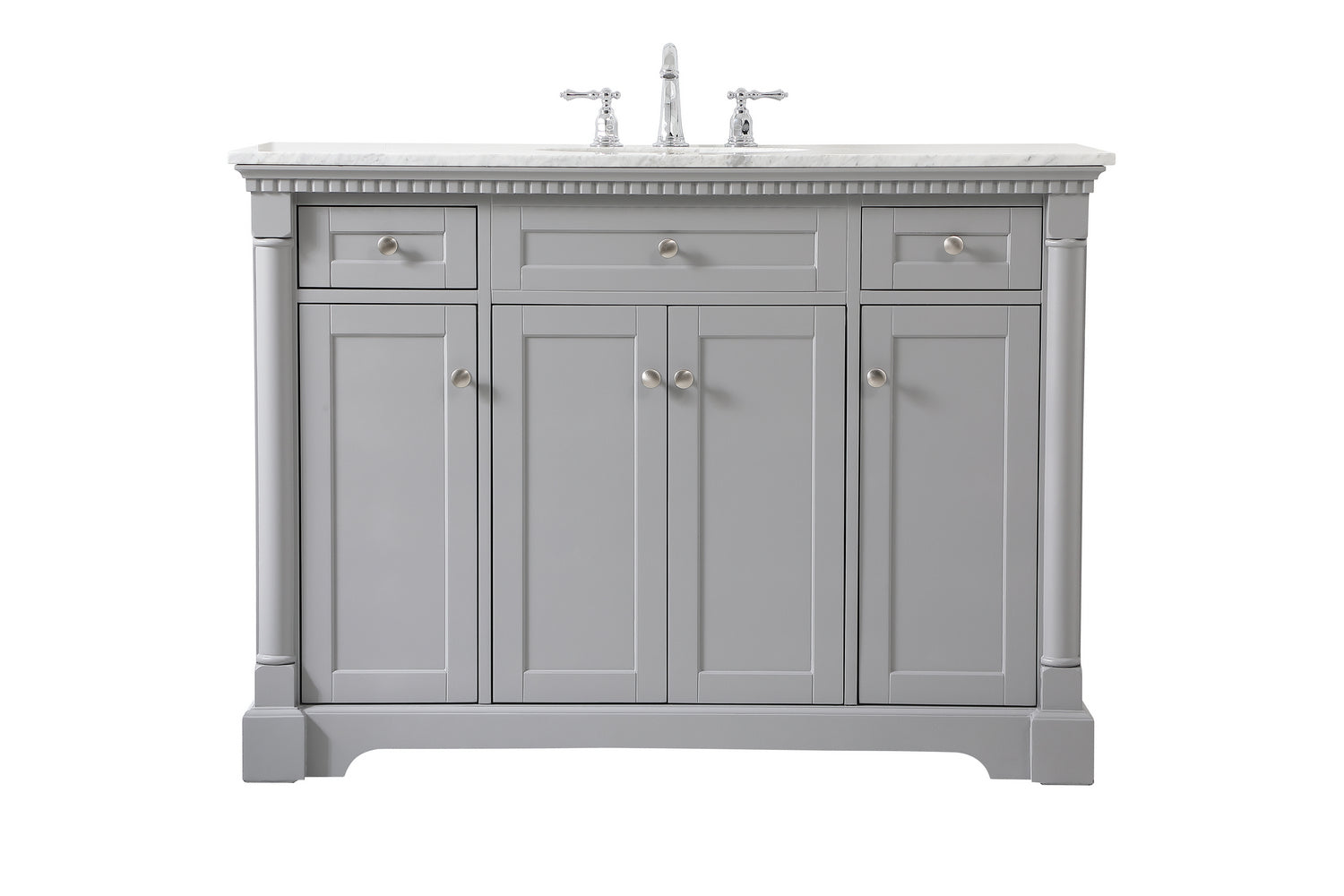 Elegant Lighting - VF53048GR - Bathroom Vanity Set - Clarence - Grey from Lighting & Bulbs Unlimited in Charlotte, NC