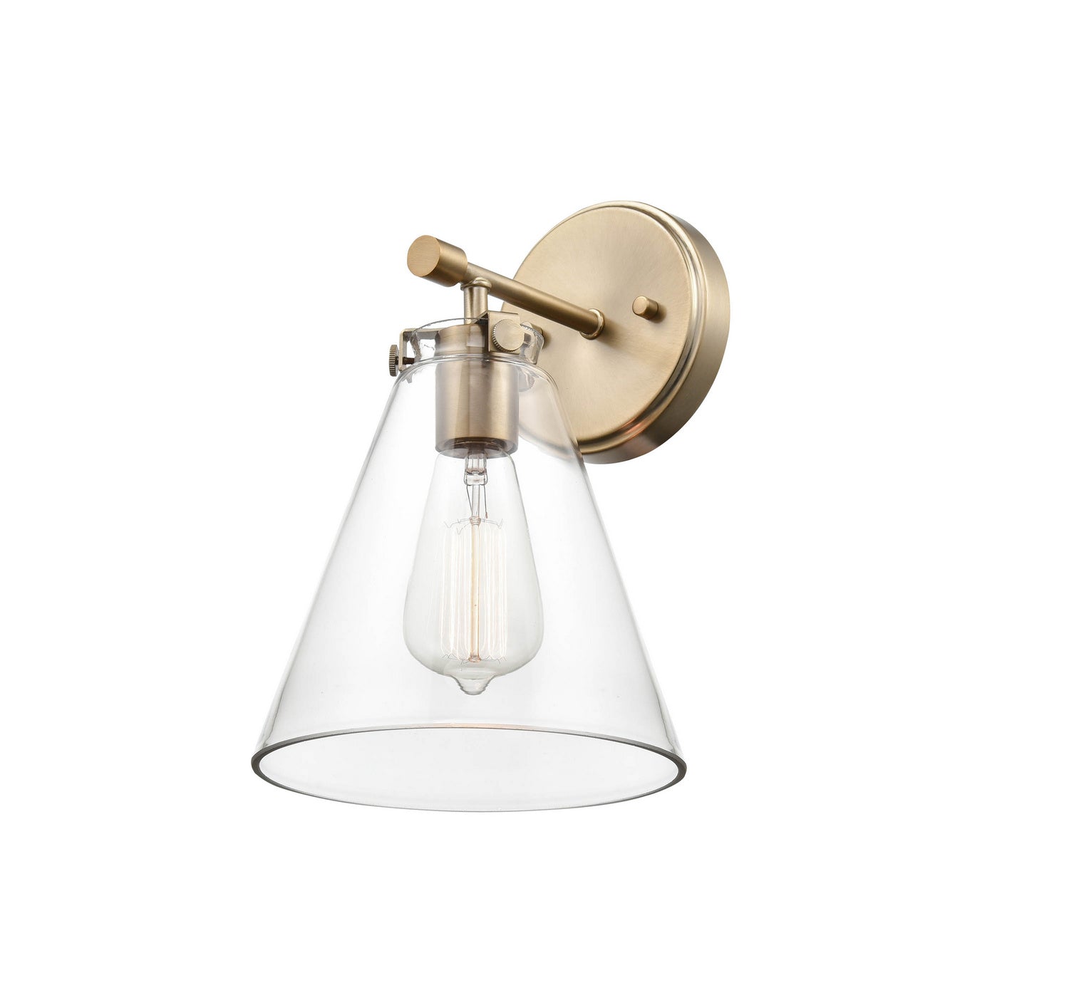 Millennium - 8121-MG - One Light Wall Sconce - Aliza - Modern Gold from Lighting & Bulbs Unlimited in Charlotte, NC