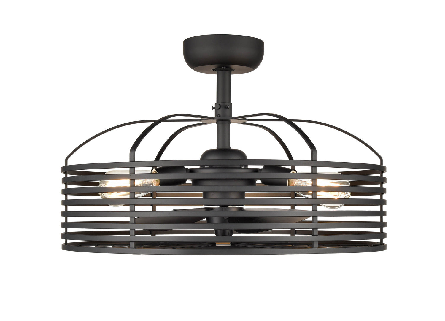 Millennium - 8223-MB - Three Light Fandelier - Matte Black from Lighting & Bulbs Unlimited in Charlotte, NC