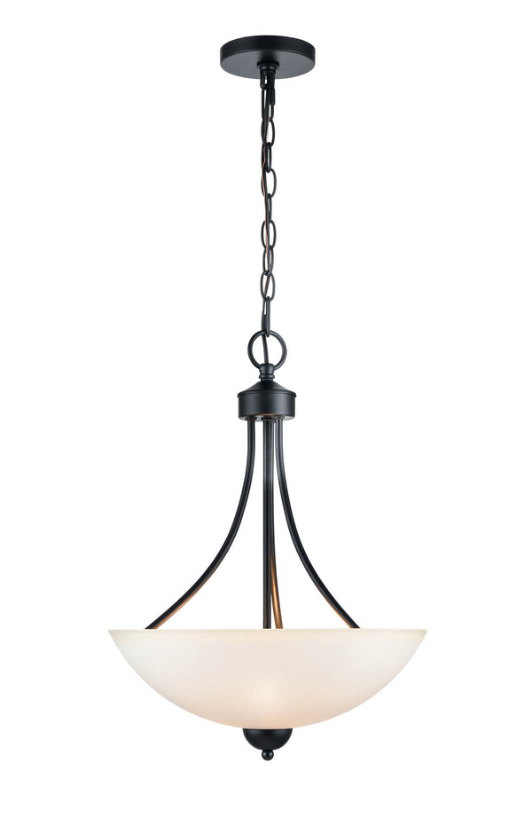 Millennium - 9802-MB - Two Light Pendant - Ivey Lake - Matte Black from Lighting & Bulbs Unlimited in Charlotte, NC