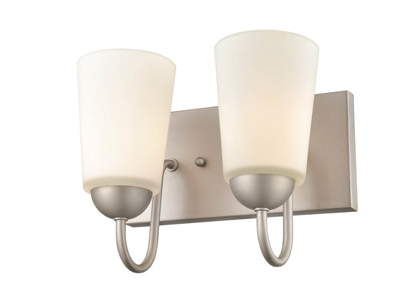 Millennium - 9812-SN - Two Light Vanity - Ivey Lake - Satin Nickel from Lighting & Bulbs Unlimited in Charlotte, NC
