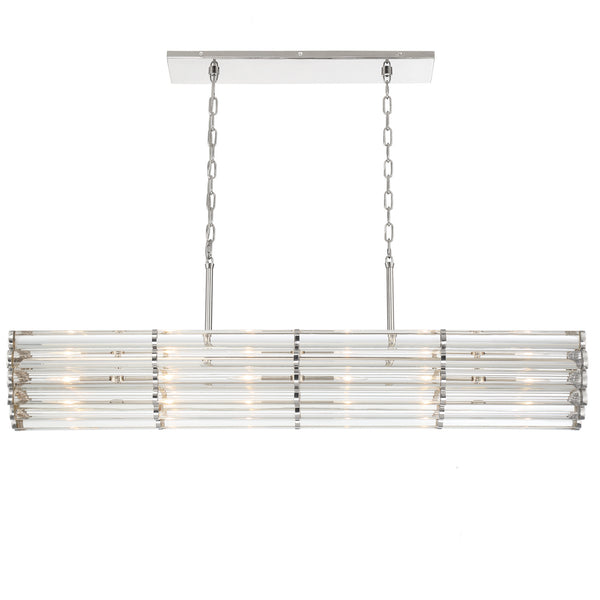 Crystorama - ELL-B3007-PN - Six Light Chandelier - Elliot - Polished Nickel from Lighting & Bulbs Unlimited in Charlotte, NC