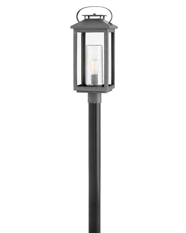 Hinkley - 1161AH-LV - LED Post Top or Pier Mount Lantern - Atwater - Ash Bronze from Lighting & Bulbs Unlimited in Charlotte, NC