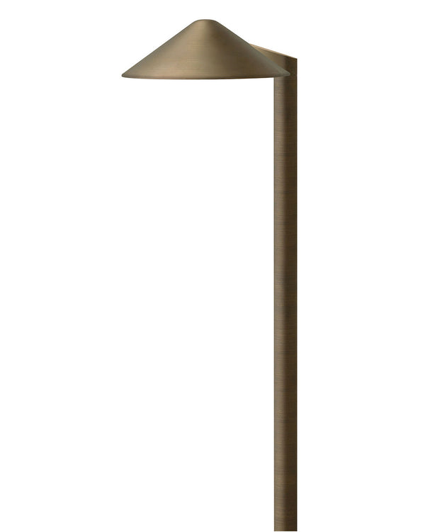 Hinkley - 16012MZ-LL - LED Path Light - Hardy Island Round Side Mount - Matte Bronze from Lighting & Bulbs Unlimited in Charlotte, NC