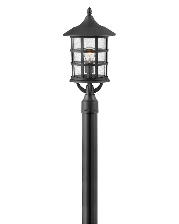 Hinkley - 1861TK-LV - LED Post Top or Pier Mount Lantern - Freeport Coastal Elements - Textured Black from Lighting & Bulbs Unlimited in Charlotte, NC