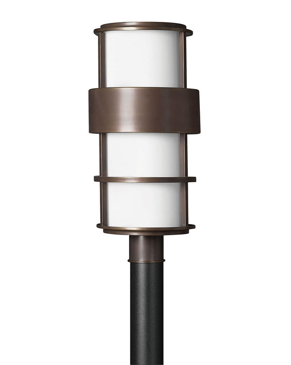 Hinkley - 1901MT-LV - LED Post Top or Pier Mount Lantern - Saturn - Metro Bronze from Lighting & Bulbs Unlimited in Charlotte, NC