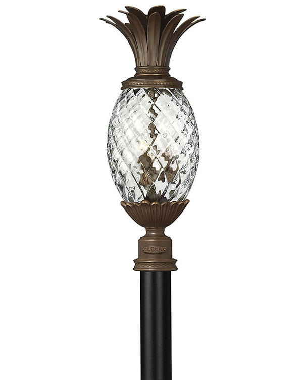Hinkley - 2221CB-LV - LED Post Top or Pier Mount Lantern - Plantation - Copper Bronze from Lighting & Bulbs Unlimited in Charlotte, NC